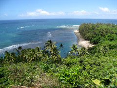Kauai Hawaii - Kalalau Trail Hike Ke'e Beach Overlook