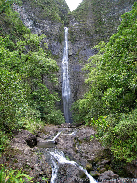 Kauai Hawaii - Na Pali Coast Hanakapiai Waterfall