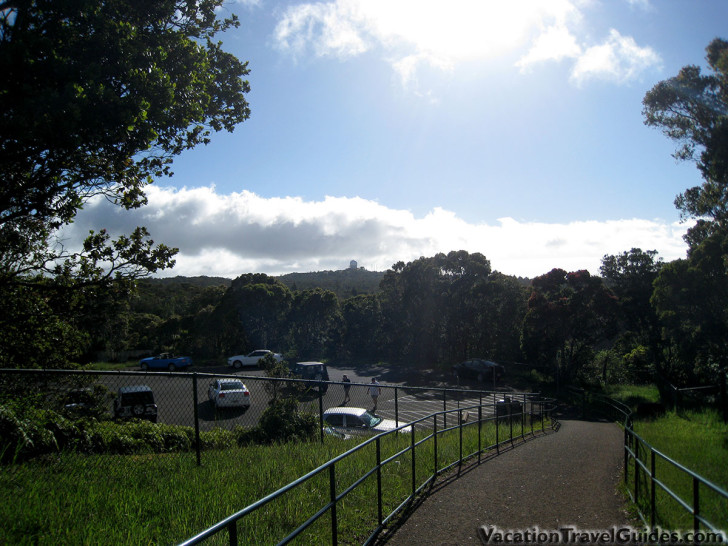 Kauai Hawaii - Pihea Hike - Parking Lot