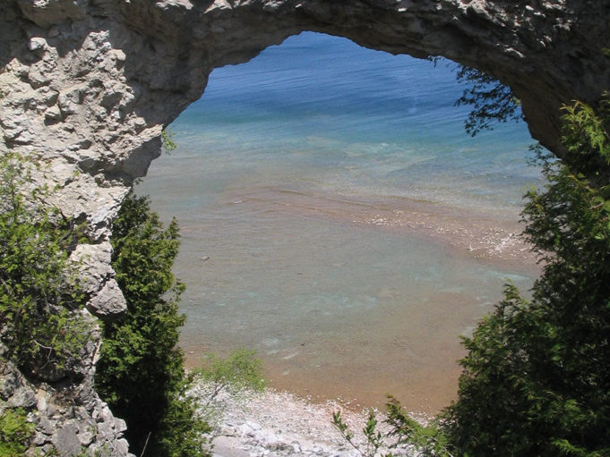 Michigan Mackinac Island - Arch Rock
