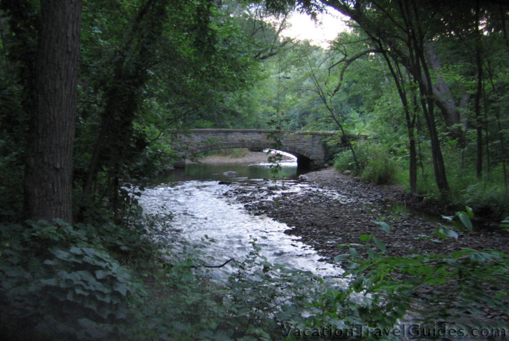 Minnesota Park Hike - River Bridge